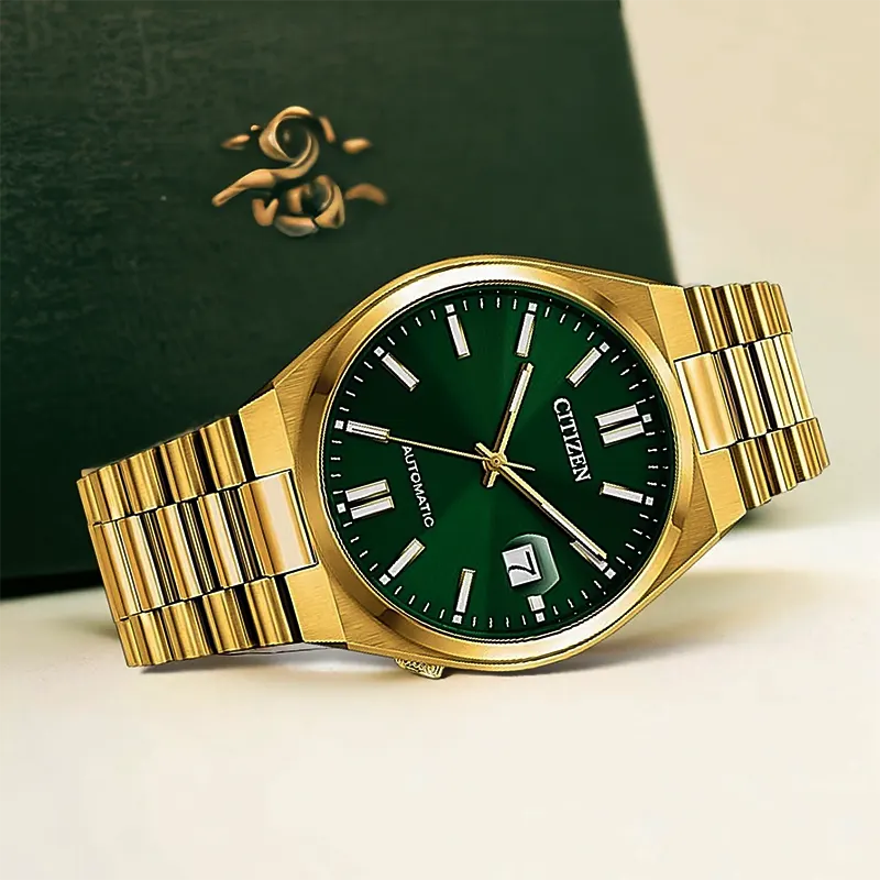 Citizen Tsuyosa Gent's Green Dial Automatic Watch- NJ0152-51X